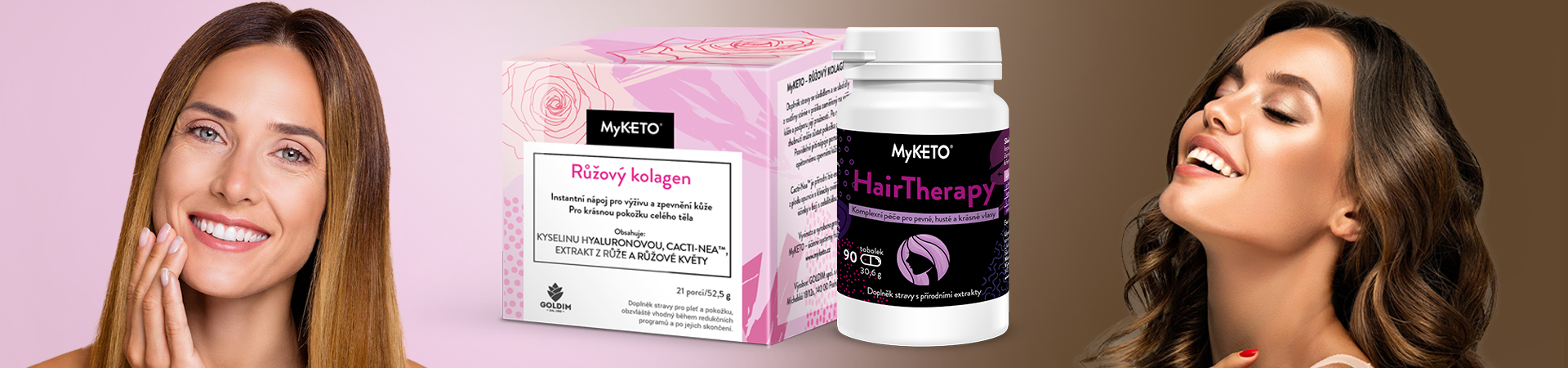 hydralyzovaný kolagen a hair therapy
